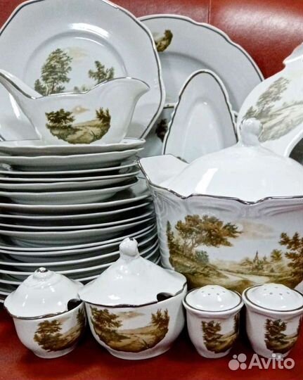 Сервиз столовый Лунная дорога