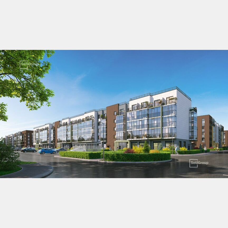 1-к. квартира, 34,9 м², 3/5 эт.