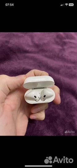 Наушники apple airpods 2