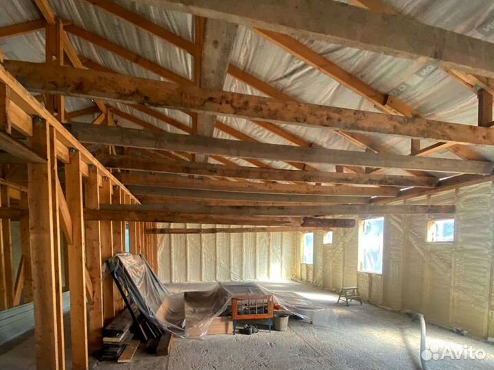 Утепление частных, жилых домов (фасады, стены)