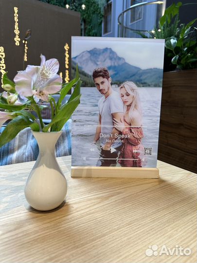 Фоторамка с треком / Подарок