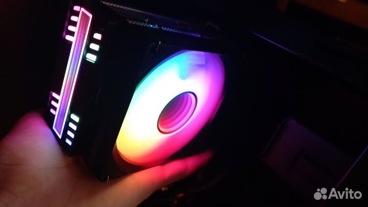 RGB куллер для процессора AMD / intel