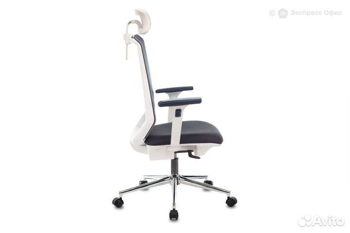 Кресло для руководителя Бюрократ MC-W612N-H/DG/417