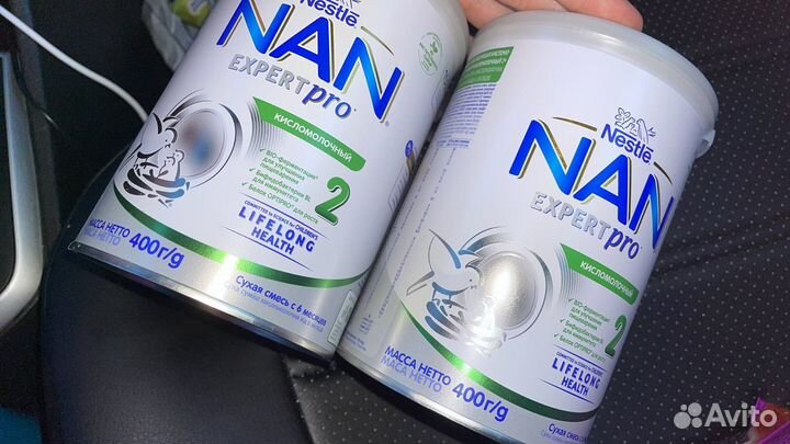Детское питание нан кисломолочный