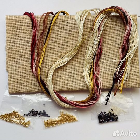 Набор для вышивания Ель и Домик