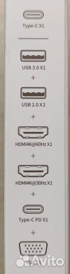 Usb Hub baseus 7 в 1