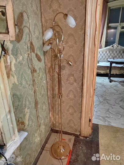 Торшер напольный винтаж