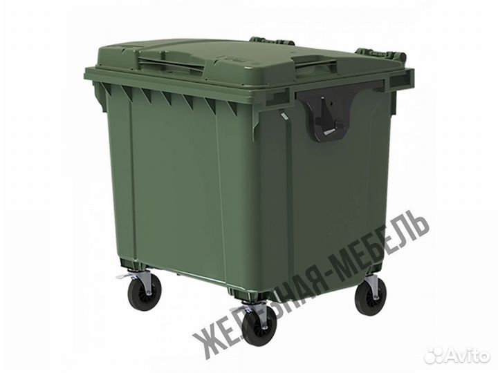 Мусорный бак-контейнер на 1100 литров 29.C19