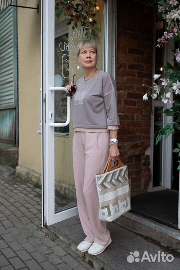 Комплект для дома и отдыха из футера, разм. 46/48