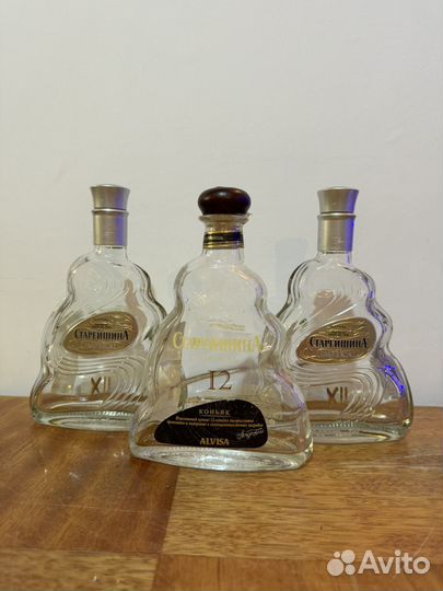 Бутылка стеклянная