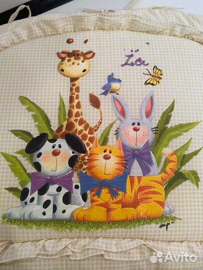 Бортики в детскую кроватку