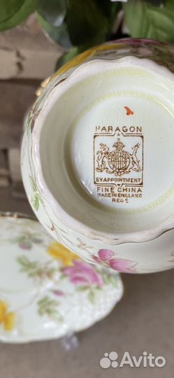 Чайные трио/фарфор/винтаж/Англия