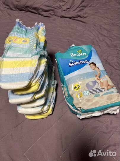 Pampers для плаванья 4-5 (9-15кг)