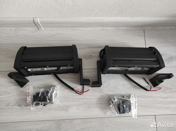 Led фонарь 12/24V 2 штуки к-т 18 см