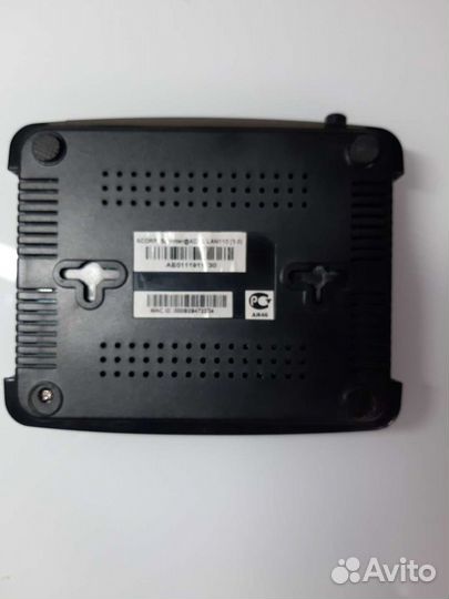 Adsl модем с блоком питания и кабелями