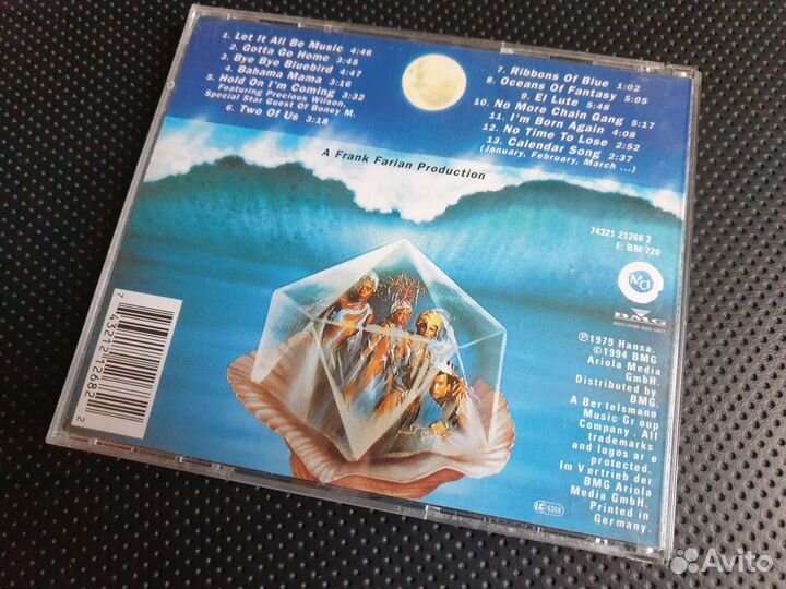 Boney M - Oceans Of Fantasy (CD, 1994, Germany)