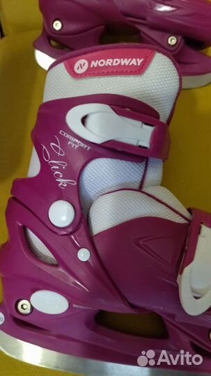 Коньки детские раздвижные 30 33