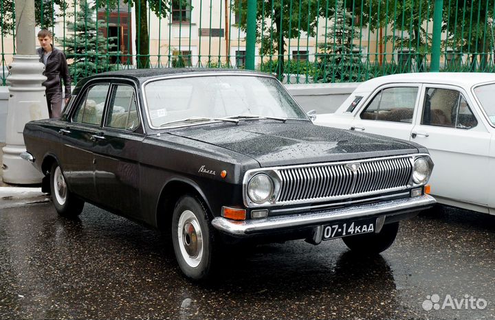 1/43 Волга Газ-24 деа GAZ M24 Volga 1968г Чёрная