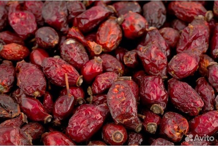 Шиповник и боярышник сушеные