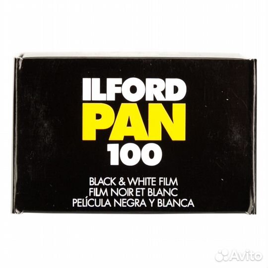 Фотопленка 35 мм ilford 135 PAN100