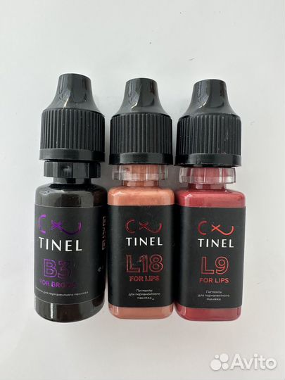 Пигменты для татуажа губ и бровей