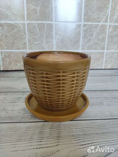 Горшок для цветов керамика