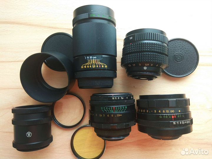 Объектив Мир 1В (рестайл)новый,Гелиос 44-2, 44М