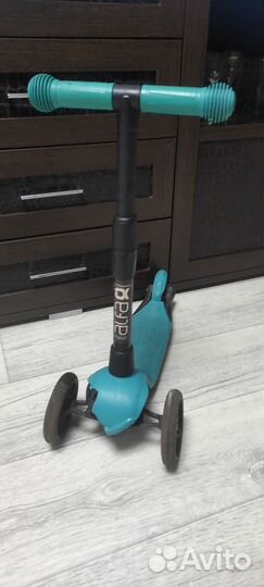 Самокат детский трехколесный бу