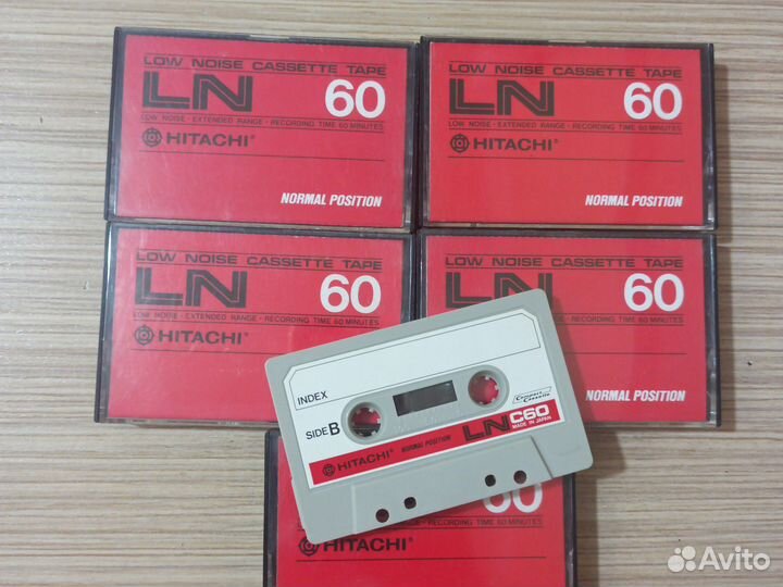 Аудиокассеты hitachi LN 60
