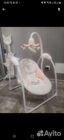 Детские электронные качели