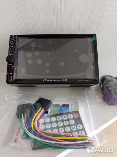 Автомагнитола pioneer 2din с блютузом сенсорная