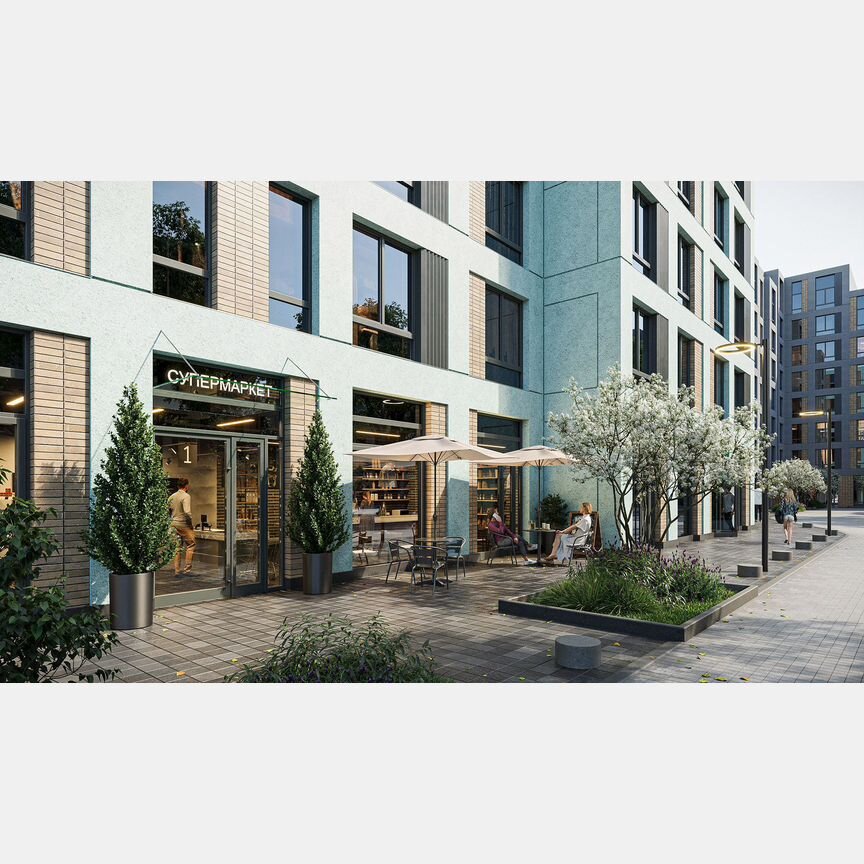 Квартира-студия, 33,8 м², 2/8 эт.