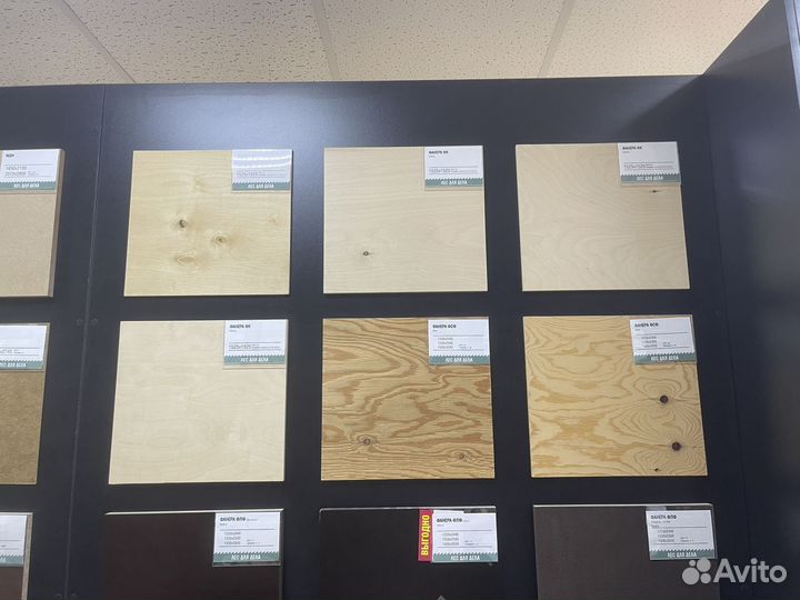 Фанера фк Береза