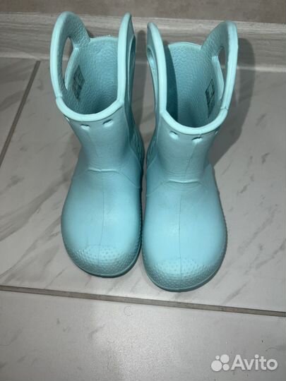 Резиновые сапоги crocs c7