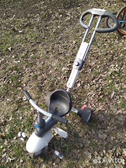 Детский велосипед с родительской ручкой