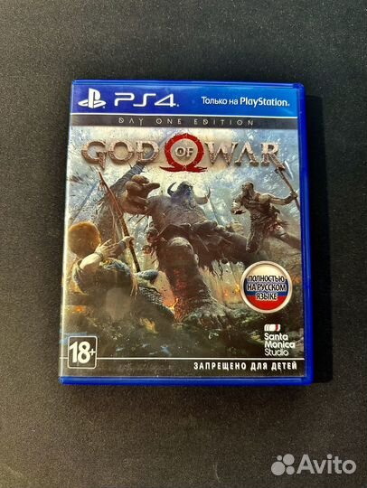 God of War 2018 Day One Edition ps4