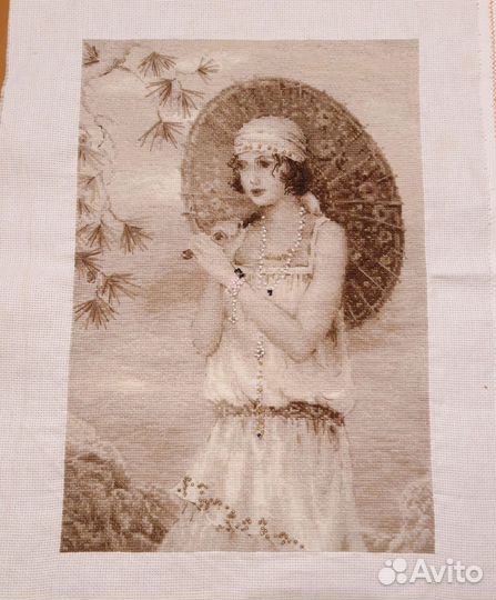 Картина Портрет Классика вышиты крестом разные