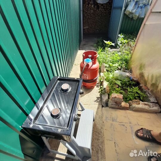 Газовый баллон 25 литров + плита газовая