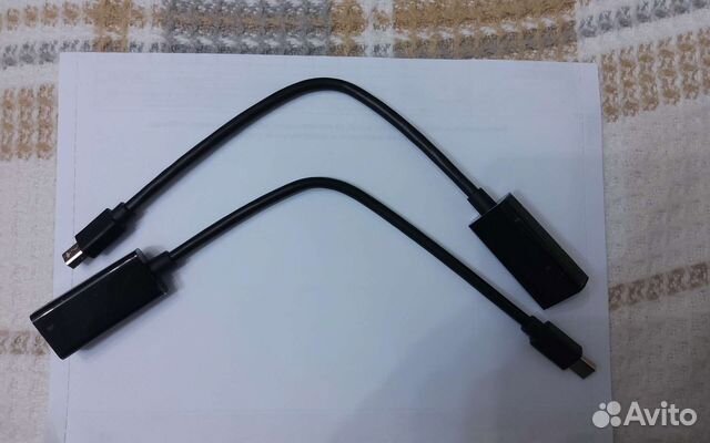 Кабель переходник mini DisplayPort to hdmi