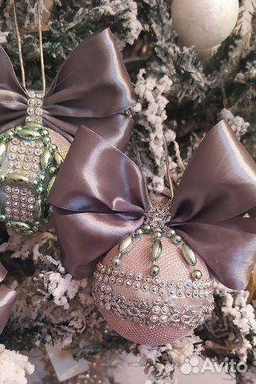 Ёлочные игрушки ручной работы