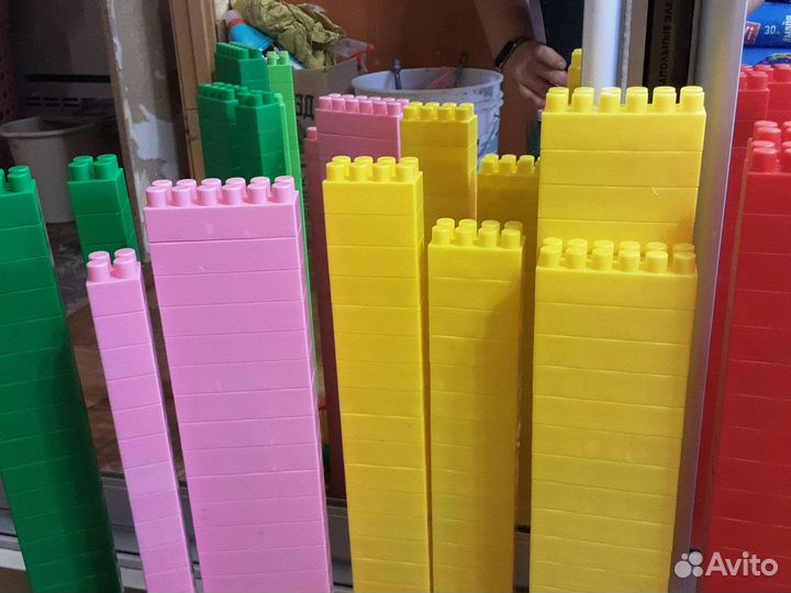 Конструктор Полесье огромный набор 600 деталей