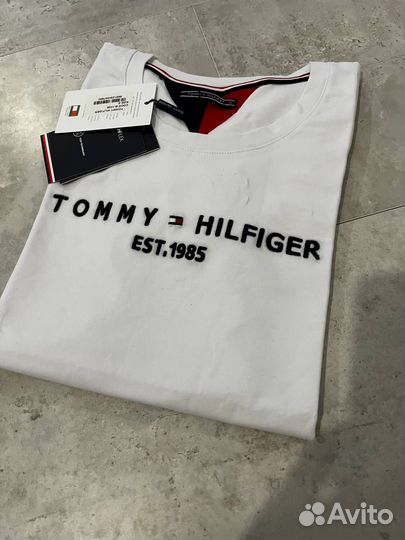 Футболка женская tommy hilfiger белая