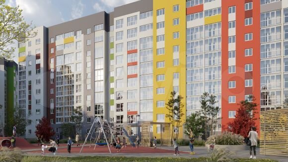 1-к. квартира, 37,1 м², 2/10 эт.