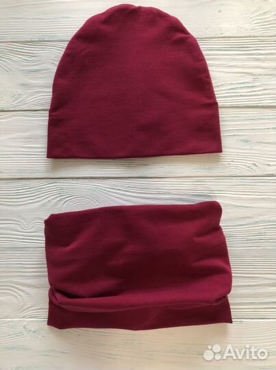 Шапка и снуд для девочки
