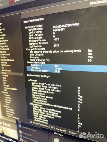 Apple MacBook air m1 16/256