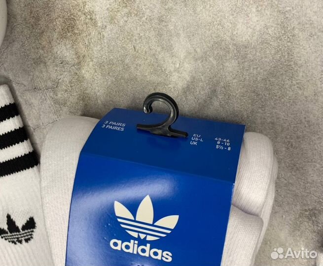 Носки Adidas белые оригинал