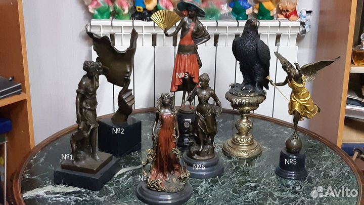 Статуэтка Интерьерная Бронза смотрите описание