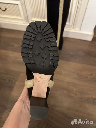 Сапоги зимние Hugo Boss, оригинал, новые, 37,5