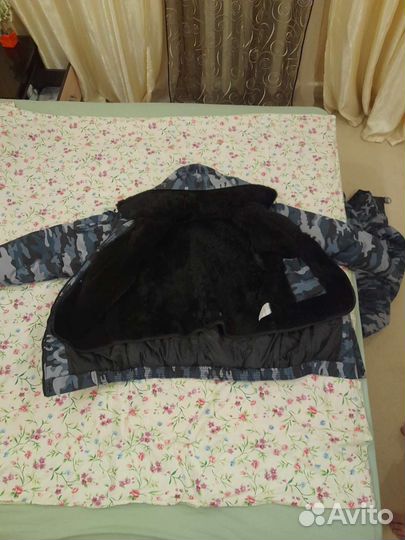 Бушлат со штанами (комуфляж) р. 50-52 новый