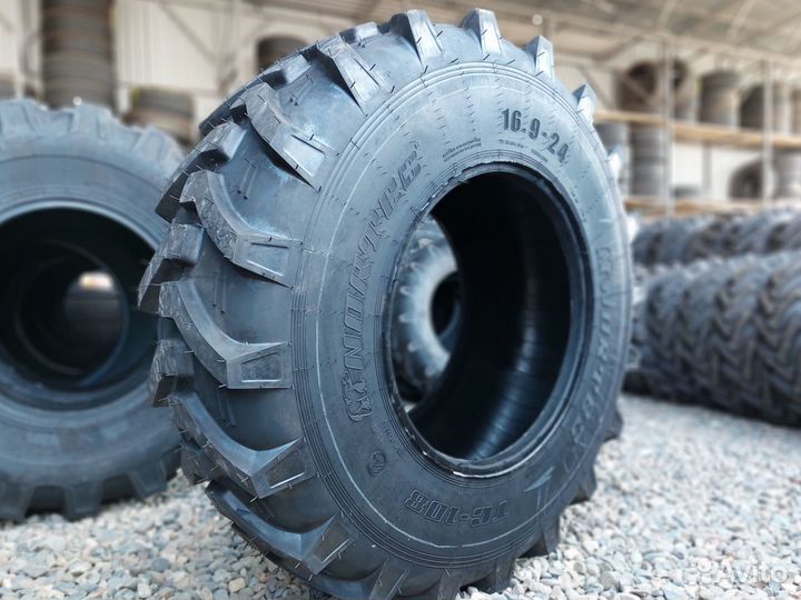 Спецшины 16.9-24 Nortec TC-108 погрузчик